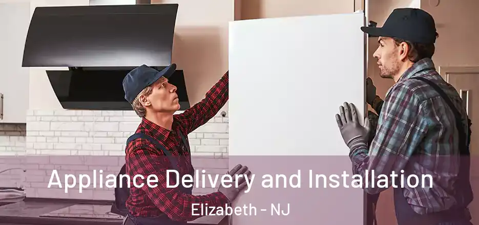  Appliance Delivery and Installation Elizabeth - NJ